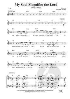 My Soul Magnifies the Lord - Mary’s Song - Magnificat von Joachim Dierks (Download) 