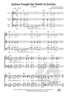 Joshua Fought the Battle of Jericho von Joachim Dierks (Download) 