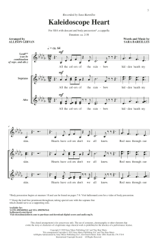 Kaleidoscope Heart von Sara Bareilles (Download) 
