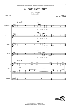 Laudate Dominum von Philip Lawson 