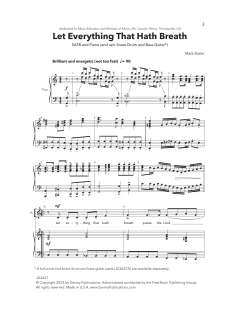 Let Everything That Hath Breath von Mark Butler (Download) 