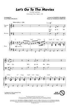 Let's Go To The Movies von Charles Strouse (Download) 