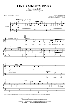 Like a Mighty River von Michael Barrett (Download) 