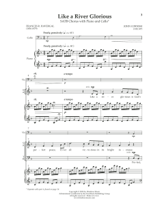 Like a River Glorious von John Cornish (Download) 