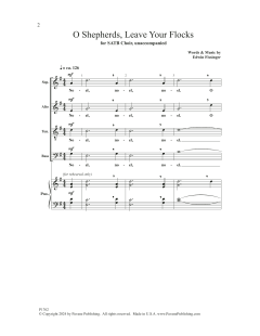 O Shepherds Leave Your Flocks von Edwin Fissinger (Download) 