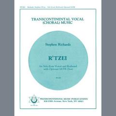 R'Tzei (Low) Solo (Low), Keyboard von Stephen Richards (Download) 