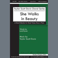 She Walks in Beauty von Taylor Scott Davis (Download) 