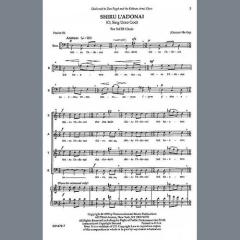 Shiru L'Adonai (O Sing Unto God) Rehearsal Piano (Download) 