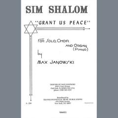 Sim Shalom von Max Janowski (Download) 