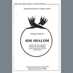 Sim Shalom Cantor, Keyboard von Michael Isaacson (Download) 