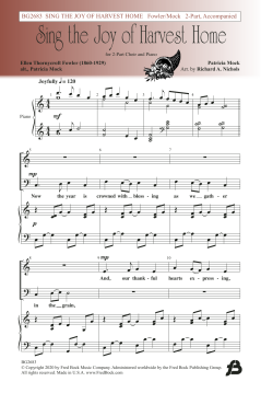 Sing the Joy of Harvest Home von Patricia Mock (Download) 