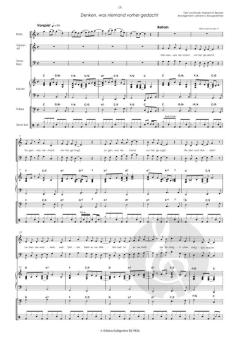 Geist des Herrn, sei mein Rückenwind 1 - Partitur von Johann Simon Kreuzpointner 