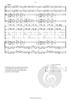 Geist des Herrn, sei mein Rückenwind 1 - Partitur von Johann Simon Kreuzpointner 