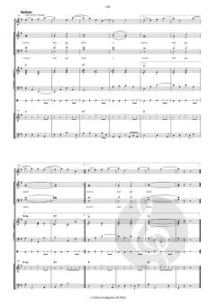 Geist des Herrn, sei mein Rückenwind 1 - Partitur von Johann Simon Kreuzpointner 