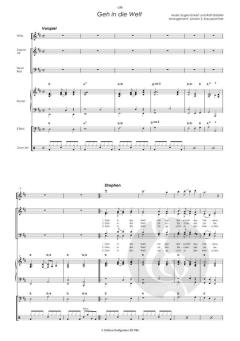 Geist des Herrn, sei mein Rückenwind 1 - 6 Chor- und Kalvierpartituren von Johann Simon Kreuzpointner 