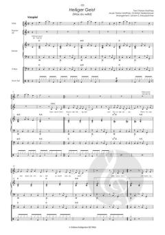 Geist des Herrn, sei mein Rückenwind 1 - 4 Instrumentalstimmen von Johann Simon Kreuzpointner 