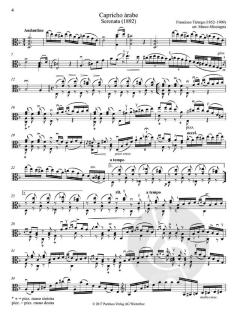 Viola Virtuosa 2: Tarrega, De Falla Sagreras von Francisco Tárrega 