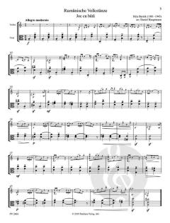 Rumänische Volkstänze von Béla Bartók 