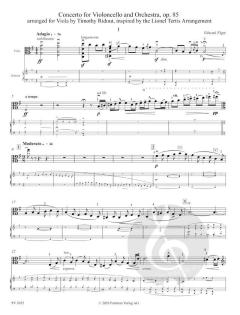 Konzert e-Moll op. 85 von Edward Elgar 