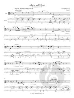 Adagio und Allegro op. 70 von Robert Schumann 
