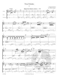 3 Preludes von George Gershwin 