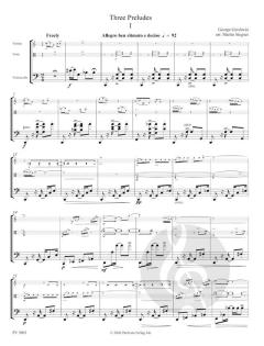 3 Preludes von George Gershwin 