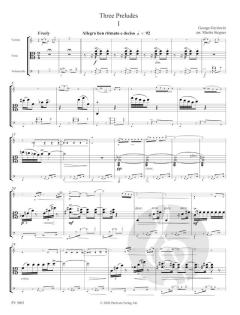 3 Preludes von George Gershwin 