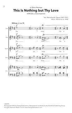 This Is Nothing But Thy Love von Patrick Vu (Download) 