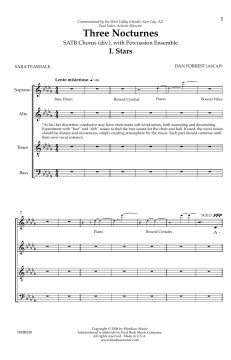 Three Nocturnes von Dan Forrest (Download) 