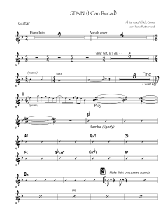 (I Can Recall) Spain von Chick Corea (Download) 