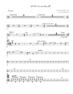 (I Can Recall) Spain von Chick Corea (Download) 