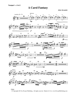 A Carol Fantasy (Download) 