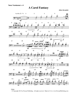 A Carol Fantasy (Download) 