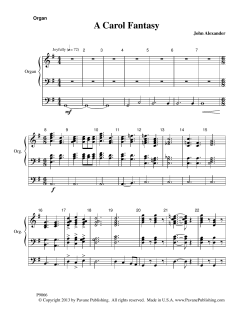 A Carol Fantasy (Download) 