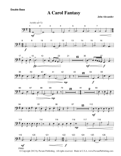 A Carol Fantasy (Download) 