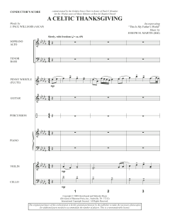 A Celtic Thanksgiving von Joseph A. Martin (Download) 