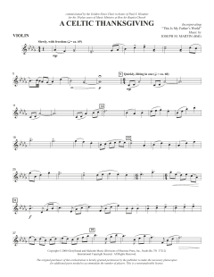 A Celtic Thanksgiving von Joseph A. Martin (Download) 