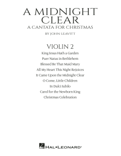 A Midnight Clear von John Leavitt (Download) 
