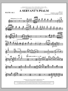 A Servant's Psalm von Joseph M. Martin (Download) 