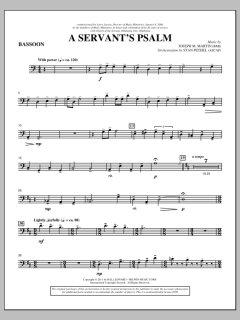 A Servant's Psalm von Joseph M. Martin (Download) 