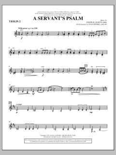 A Servant's Psalm von Joseph M. Martin (Download) 