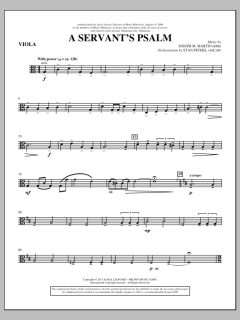 A Servant's Psalm von Joseph M. Martin (Download) 