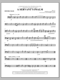 A Servant's Psalm von Joseph M. Martin (Download) 