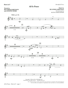 All Is Peace von Heather Sorenson (Download) 