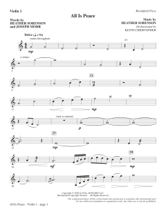 All Is Peace von Heather Sorenson (Download) 