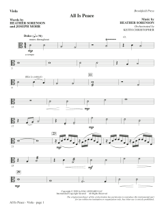 All Is Peace von Heather Sorenson (Download) 