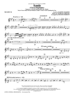 Annie (Choral Highlights) von Charles Strouse (Download) 