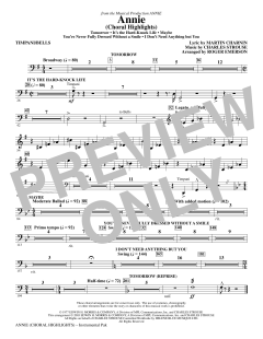 Annie (Choral Highlights) von Charles Strouse (Download) 
