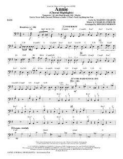 Annie (Choral Highlights) von Charles Strouse (Download) 