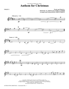 Anthem For Christmas von Michael W. Smith (Download) 